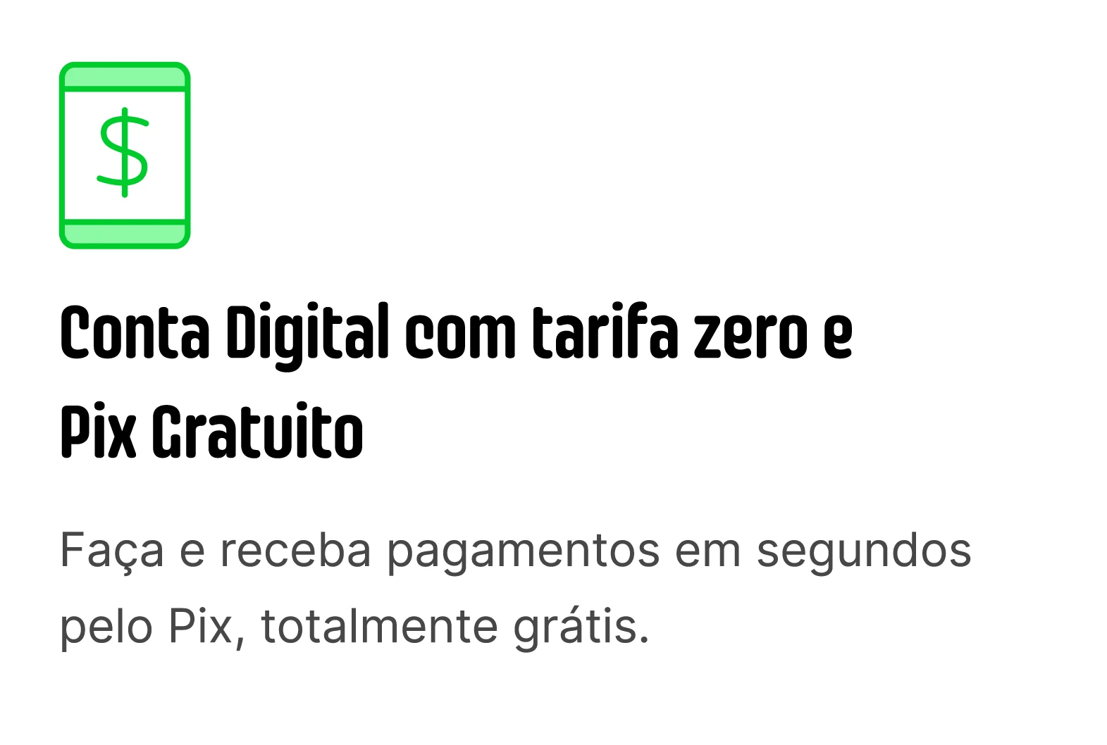 Maquininha de cartão Ton Conta Digital com tarifa zero